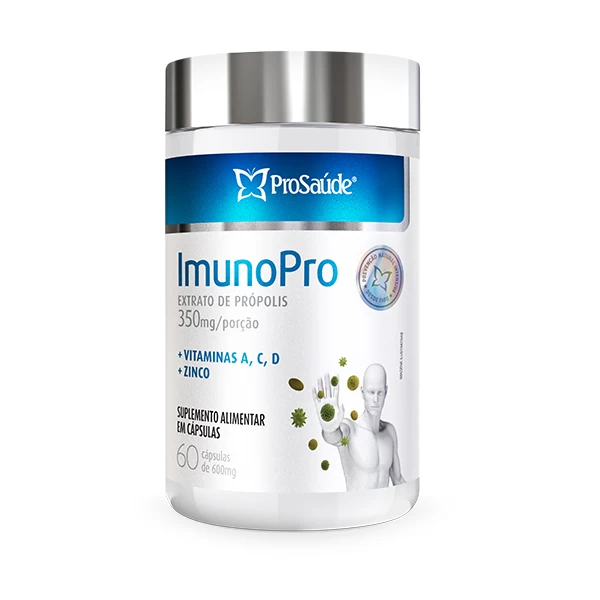 Imunopro - Extrato de própolis + Zinco + Vit. A, C, D
