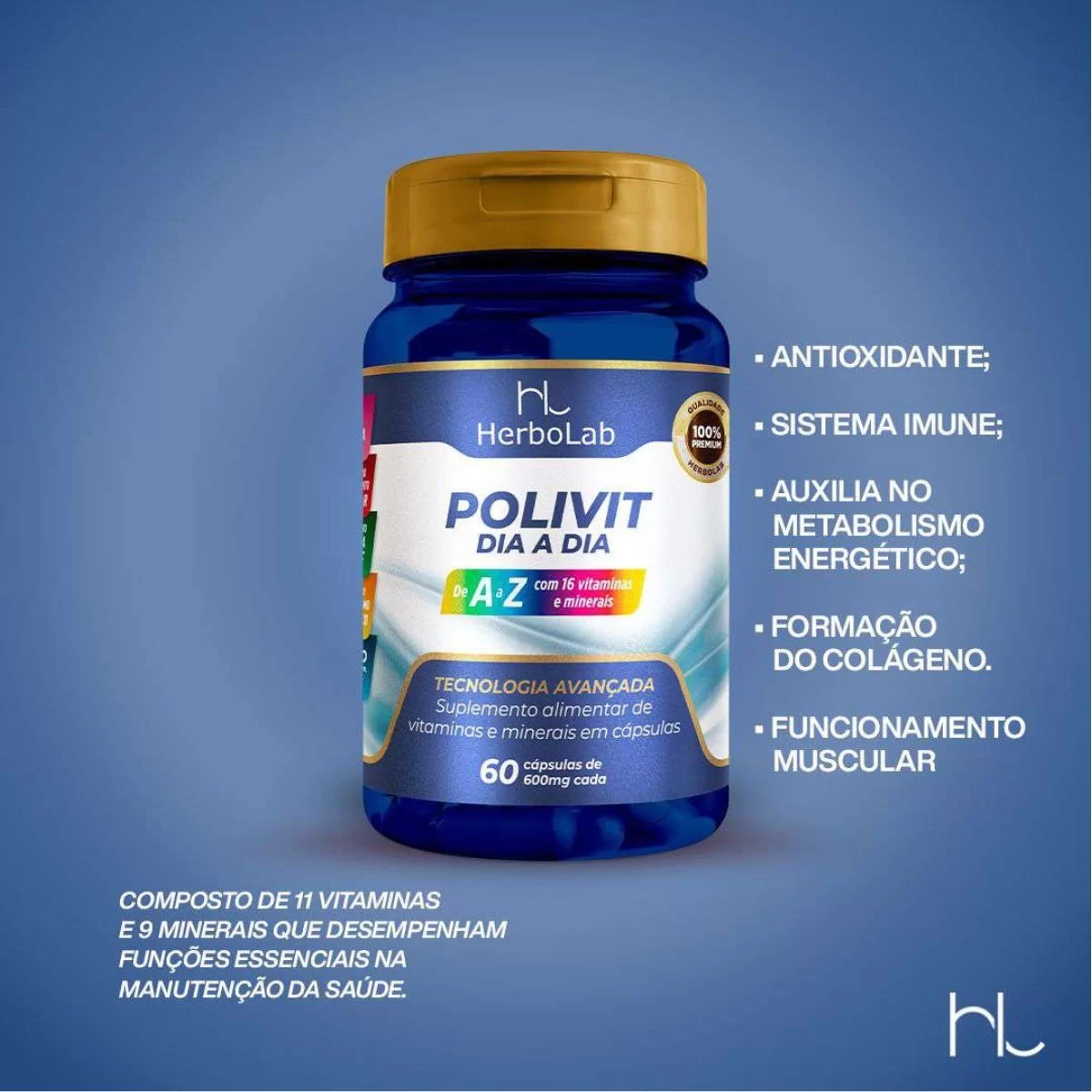 Polivit Dia a Dia - Vitaminas de A a Z image hover