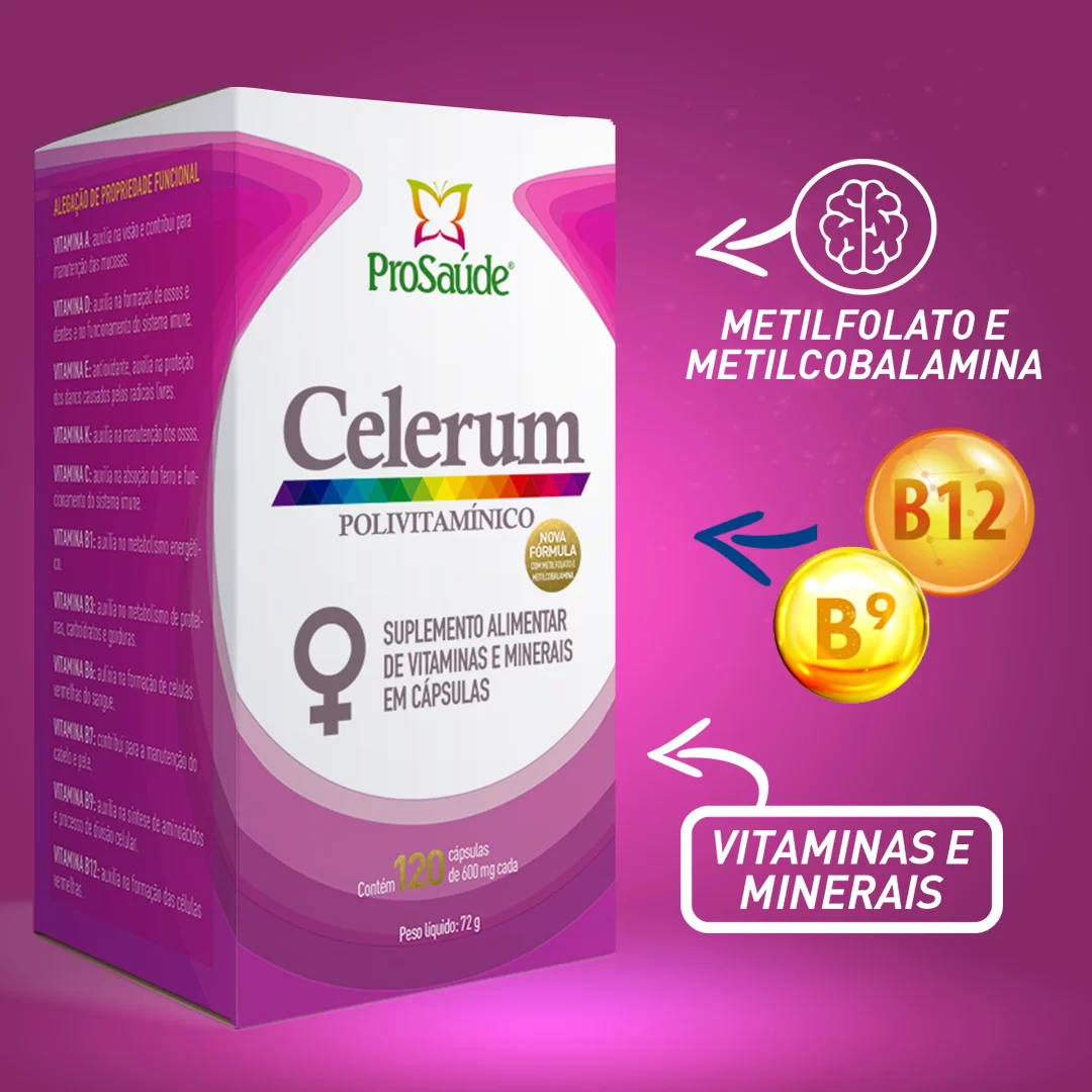 Celerum Femme - Polivitamínico de A a Z