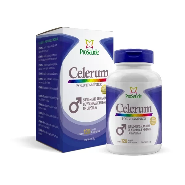 Celerum Man - Polivitamínico de A a Z