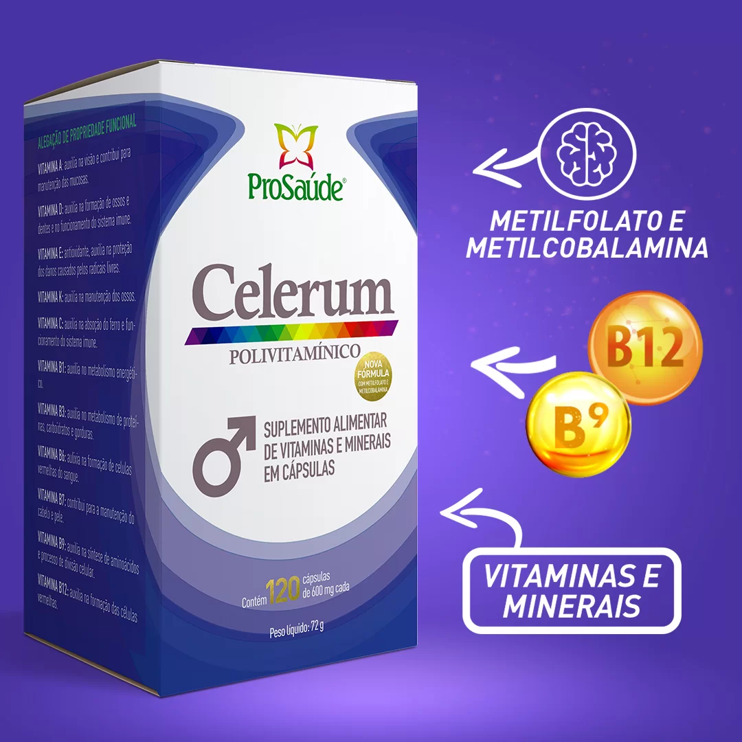 Celerum Man - Polivitamínico de A a Z image hover