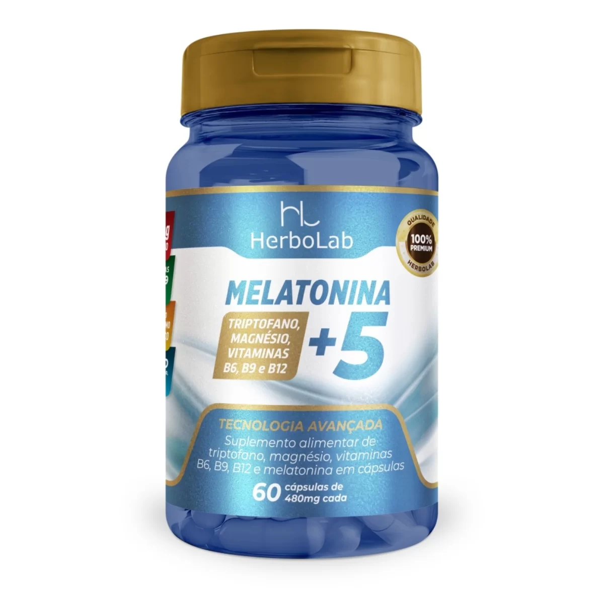 Melatonina + Triptofano + Magnésio + Vitamina B6, B9, B12