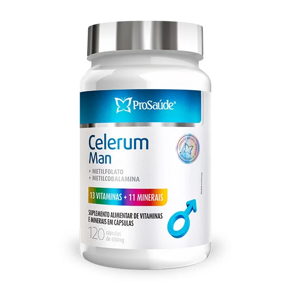 Celerum Man - Polivitamínico de A a Z
