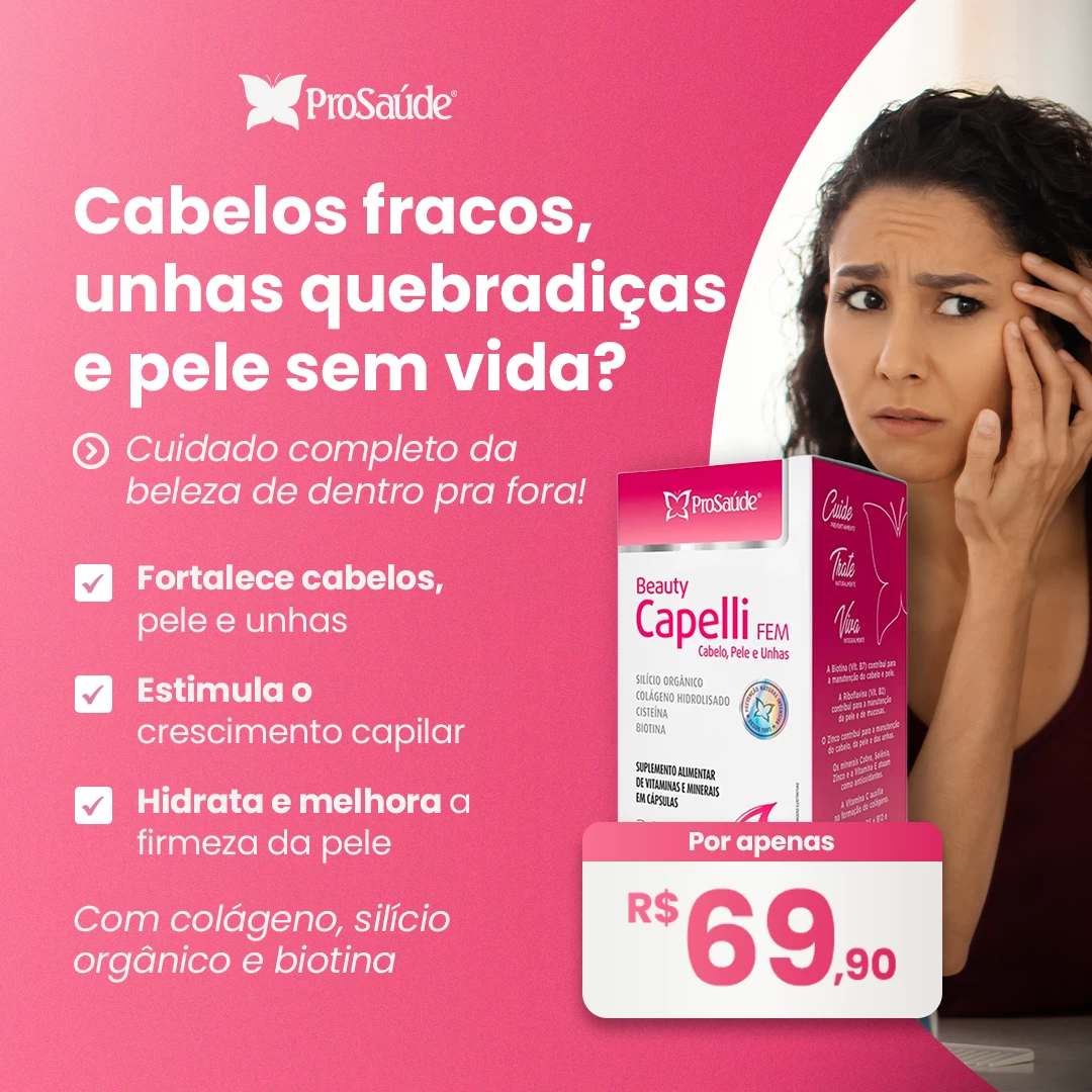 Beauty Capelli - Colágeno hidrolisado + Silício Orgânico + Biotina image hover