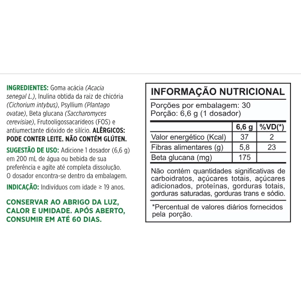 Multifibras Prebióticas - Renova Fiber 5