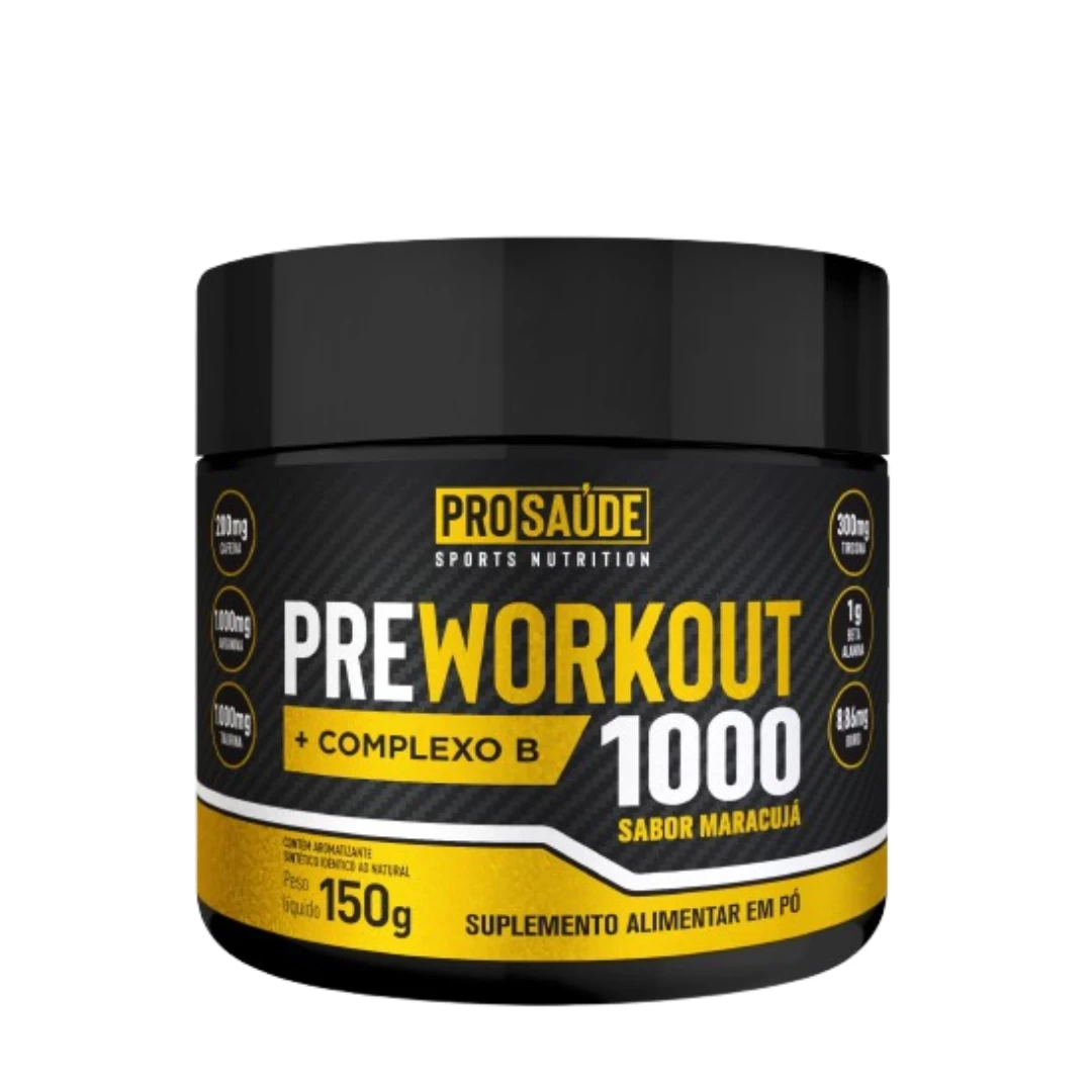 PreWorkout Pré-treino - sabor Maracujá