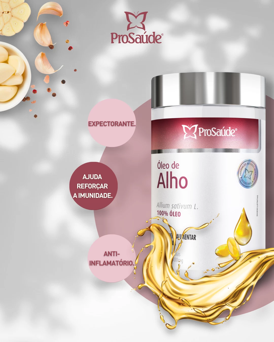 Óleo de alho image hover