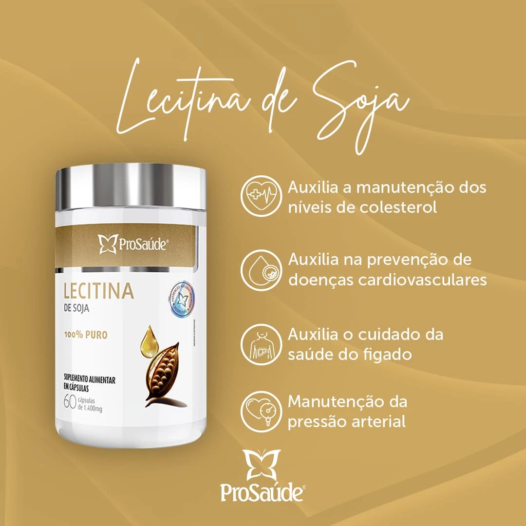 Lecitina de Soja - ProSaúde image hover