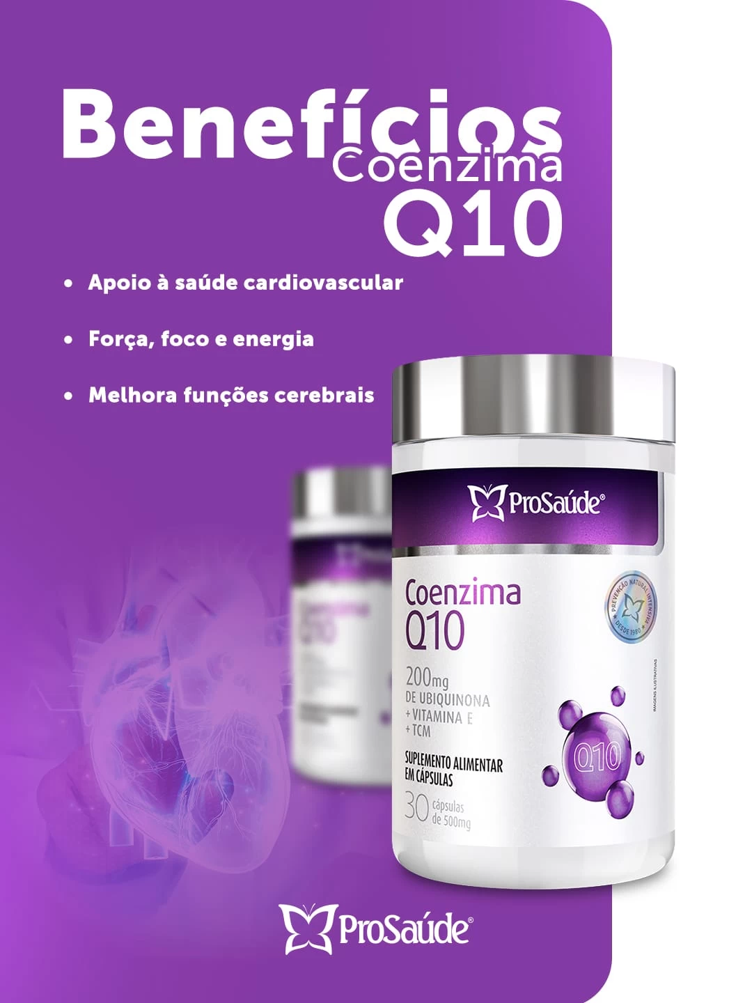 Coenzima Q10 - 200mg de Ubiquinona image hover