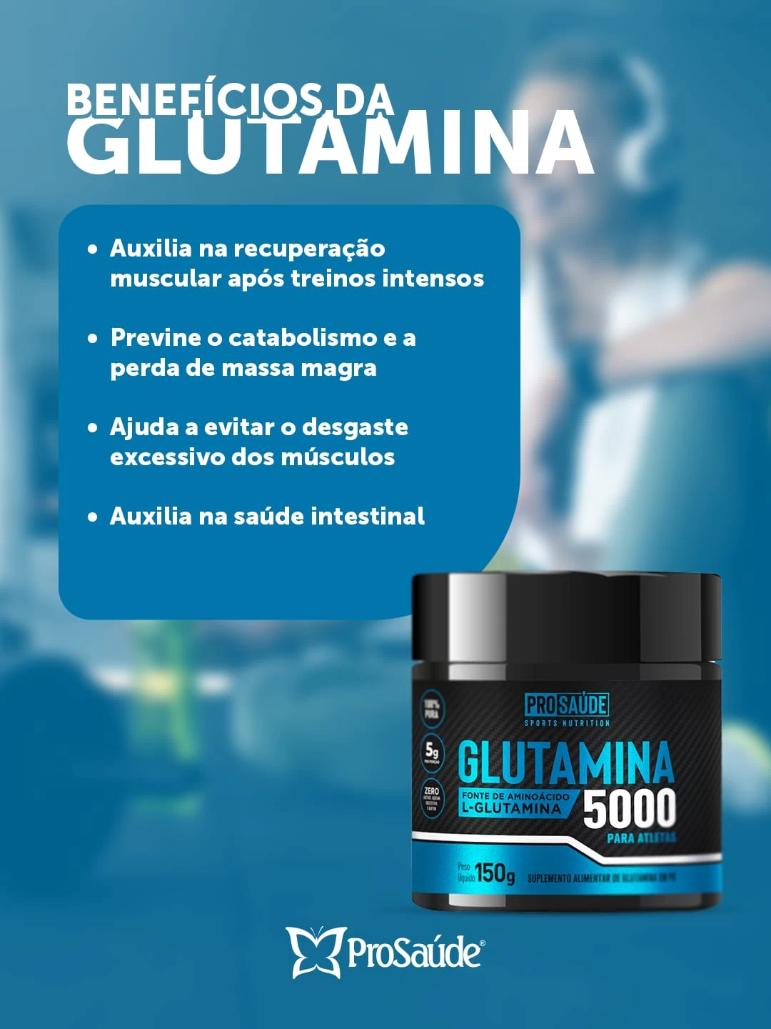 Glutamina  150 Gramas  image hover